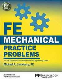 FE MECHANICAL PRACTICE PROBLEMS by Michael Lindeburg | Paperback | HMS-9781591264422